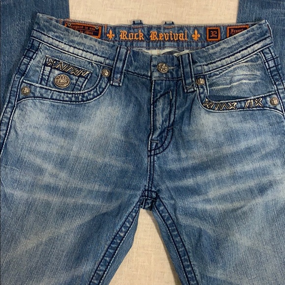 ROCK REVIVAL - Women’s Jeans  “Francis Straight” - Picture 3 of 10